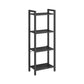 Industrial Style Bookcase, 4 Tier Bookcase, Ladder Shelf