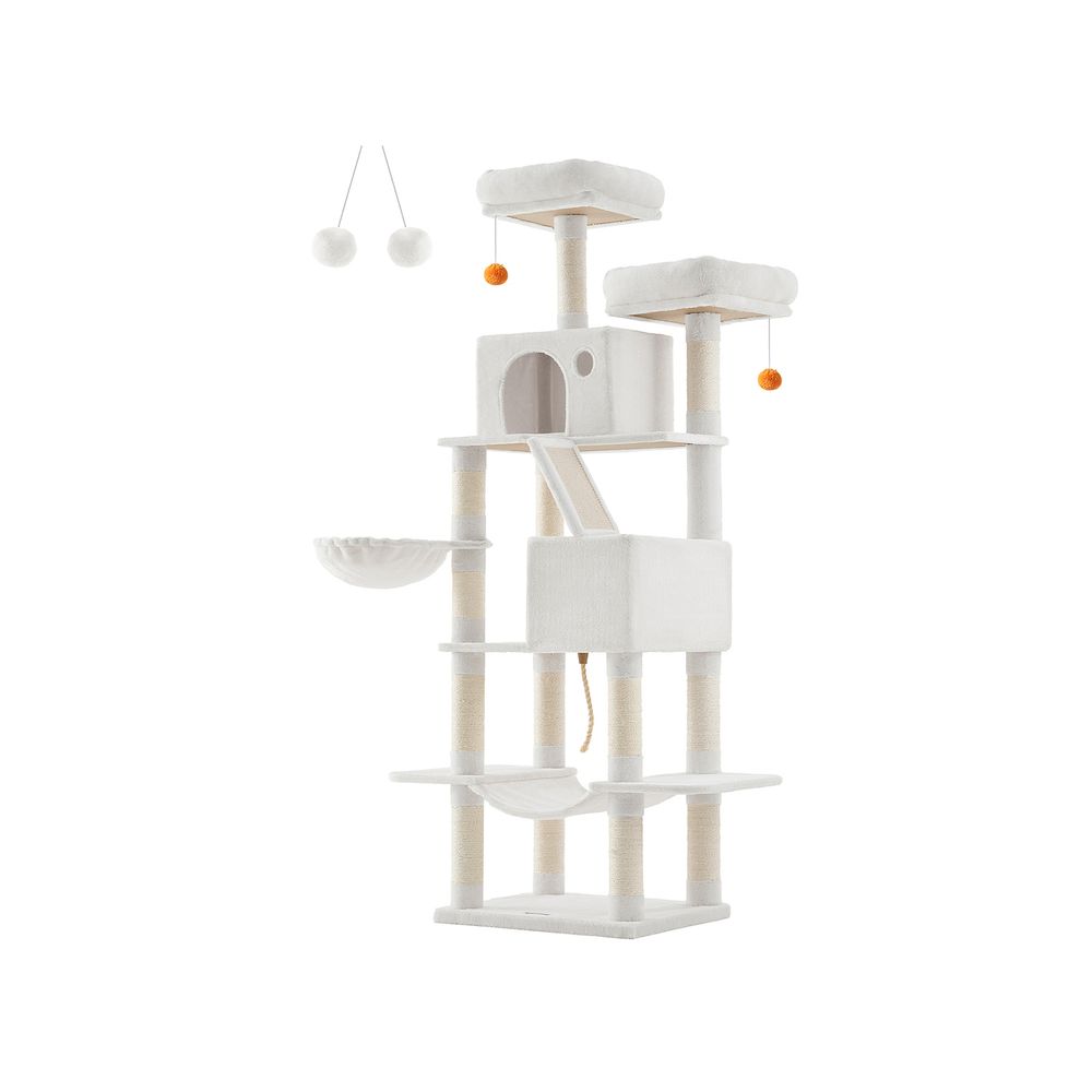 Cat Tree, 168 and 206 Cm Large Cat Tower