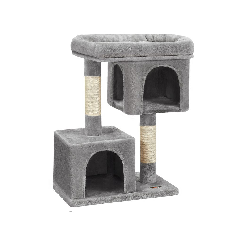 Cat Tree, 84 Cm Tower, L, Perch Condo for Large Cats up to 7 Kg