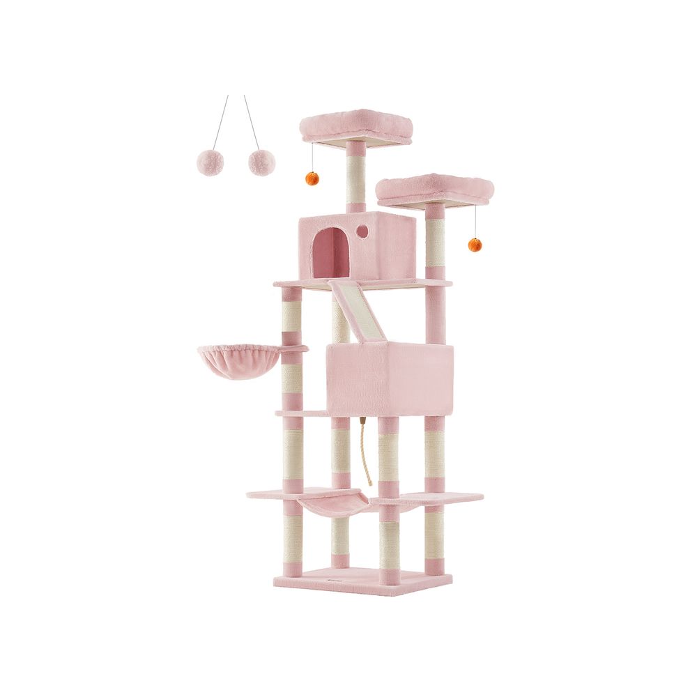 Cat Tree, 168 and 206 Cm Large Cat Tower