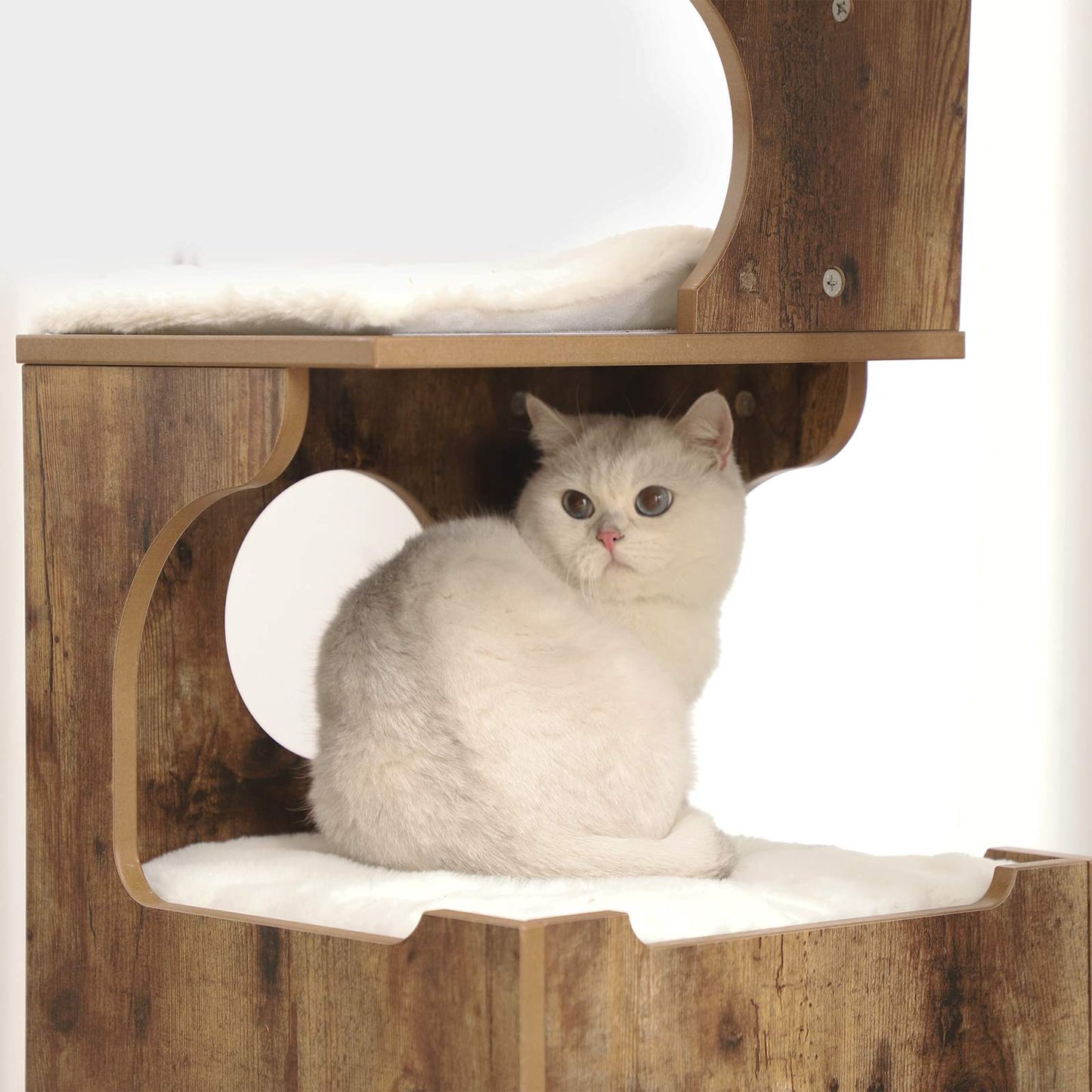 Industrial Style 3 Beds Cat Tree