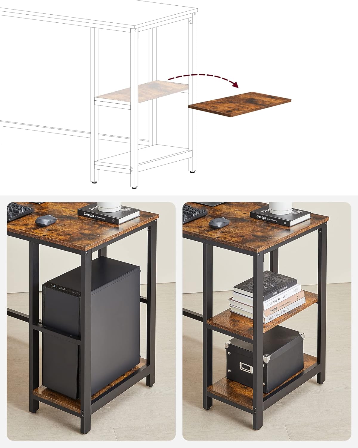 L-Shaped Computer Desk