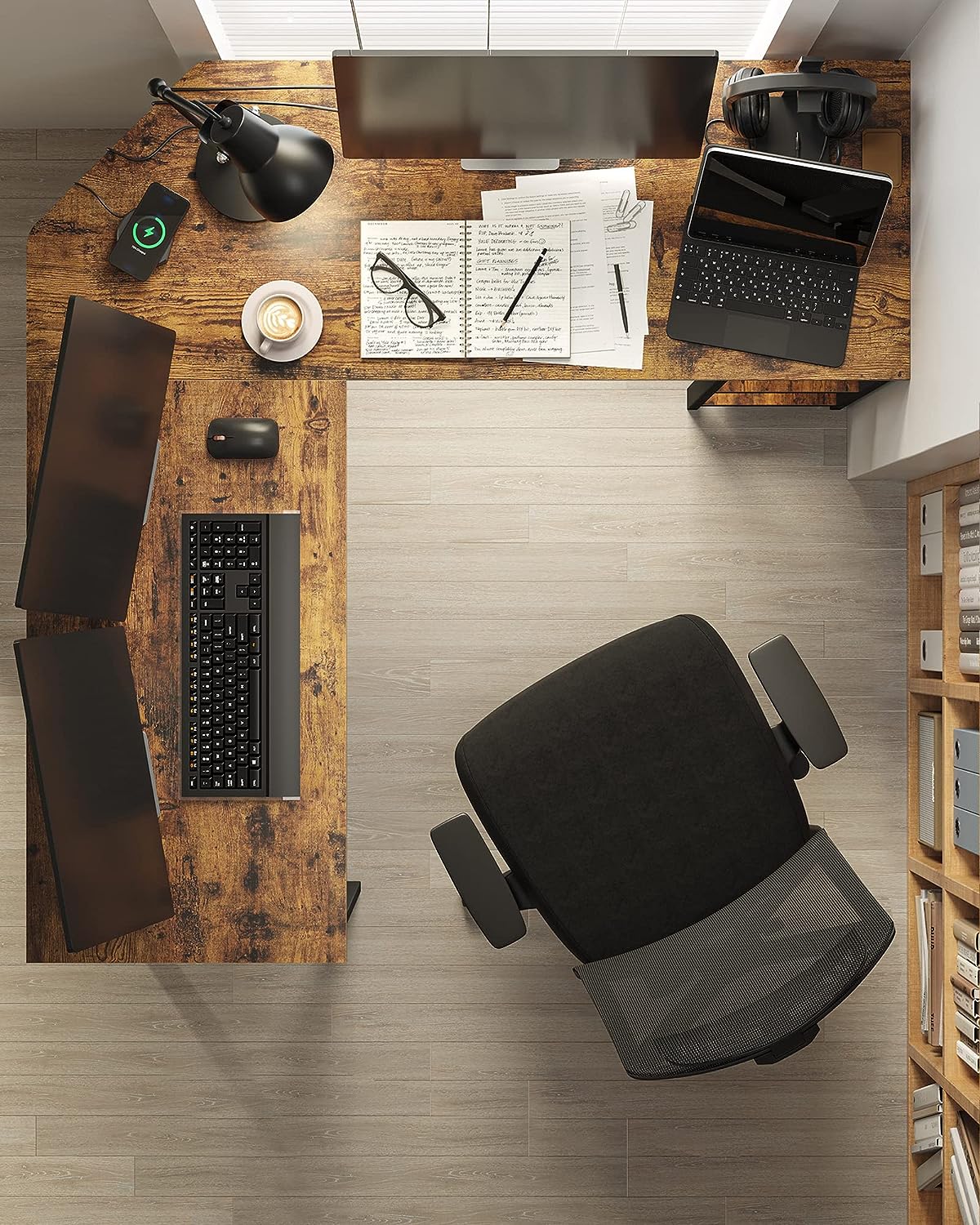 L-Shaped Computer Desk