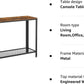 Industrial Style Console Table, Entryway Table