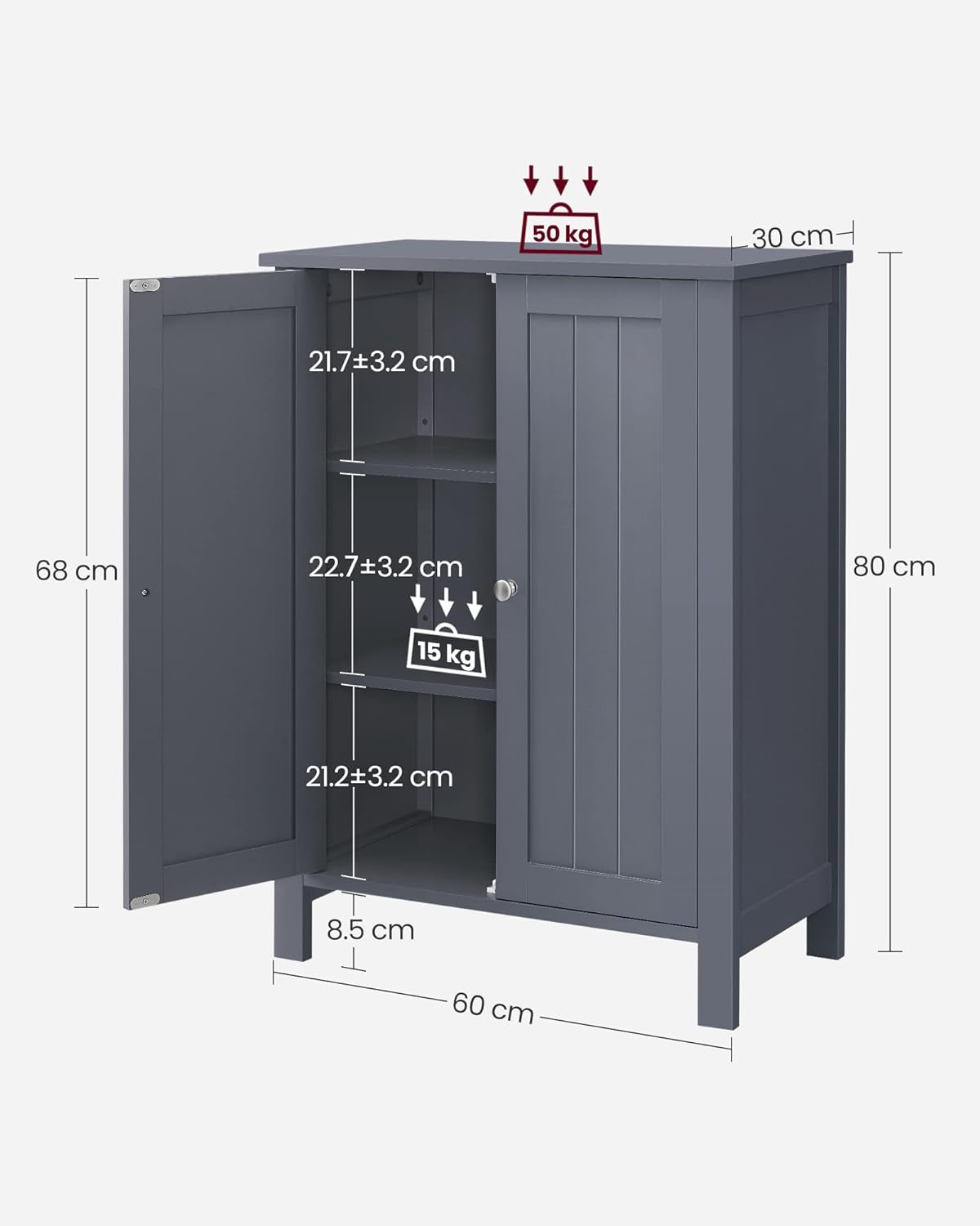 Bathroom Furniture on Stands, Storage Cabinet