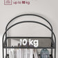 5 Tier Shelf, Tempered Glass Shelving Unit, Arched Design