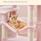 Cat Tree, Cat Condo with Hammock, 112 Cm-143 cm