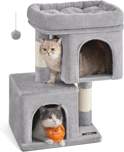 Cat Tree, 67 Cm Cat Tower, S, Cat Condo for Kittens up to 3 Kg