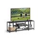 3-Tier TV Stand TV Unit with Open Storage Shelves