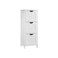 Bathroom Floor Storage Cabinet, Bathroom Storage with 4 Drawers