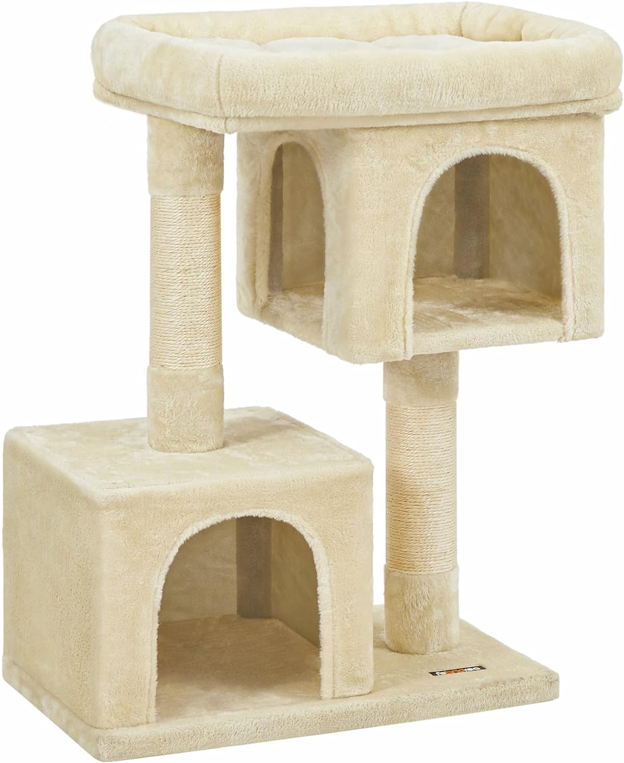 Cat Tree, 84 Cm Tower, L, Perch Condo for Large Cats up to 7 Kg