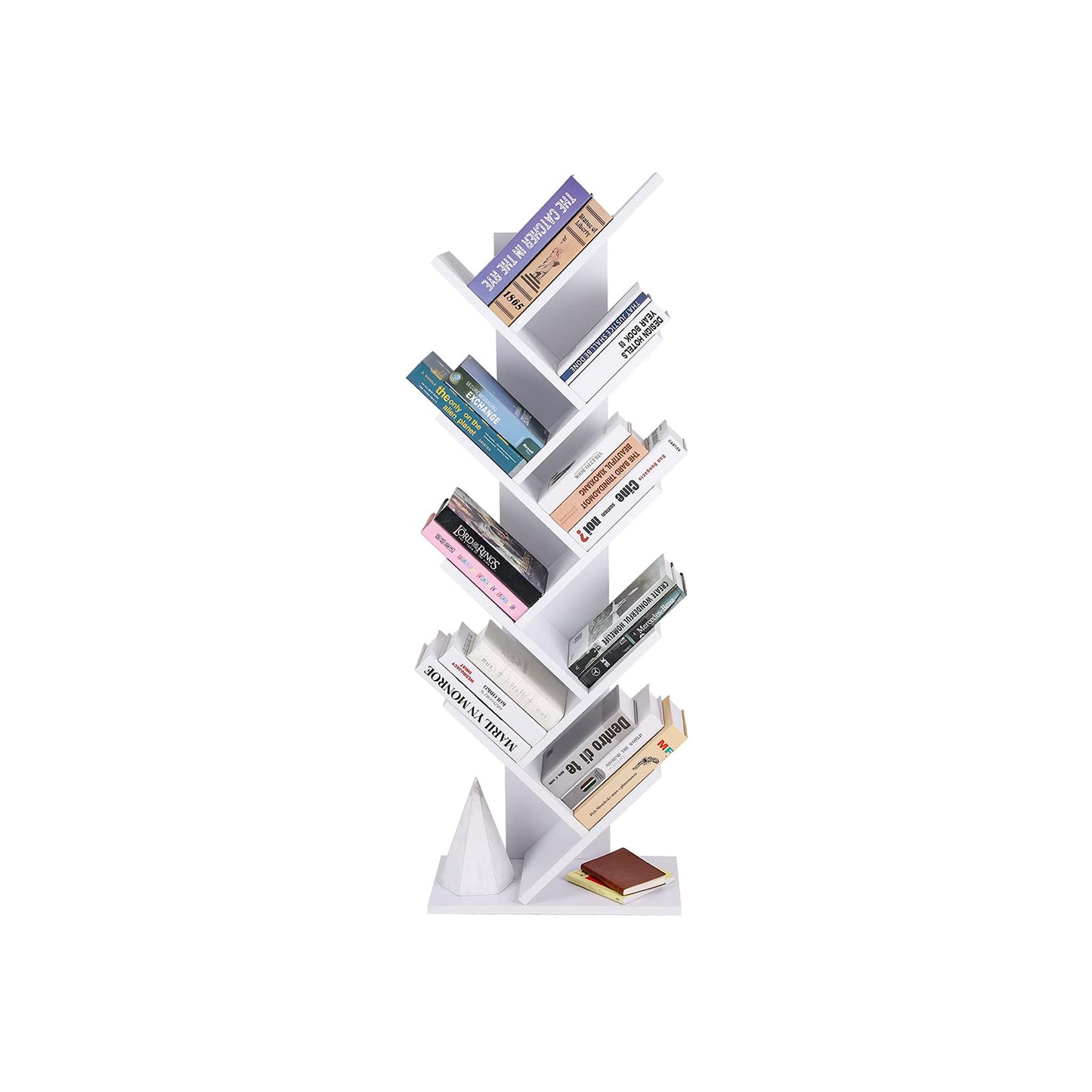 8 Tier Tree Bookshelf