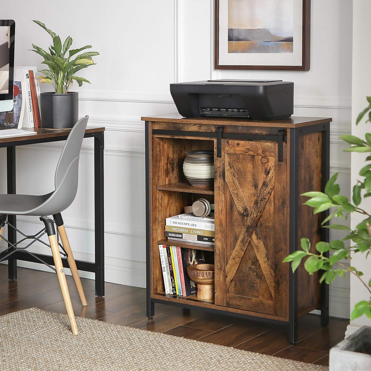 Industrial Style Storage Cabinet, Sideboard, Multipurpose Cabinet