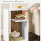 Modern Side Table, Bedside Table, Open Storage