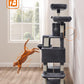 Cat Tree, 168 and 206 Cm Large Cat Tower