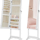 Modern Mirror Jewellery Cabinet Armoire