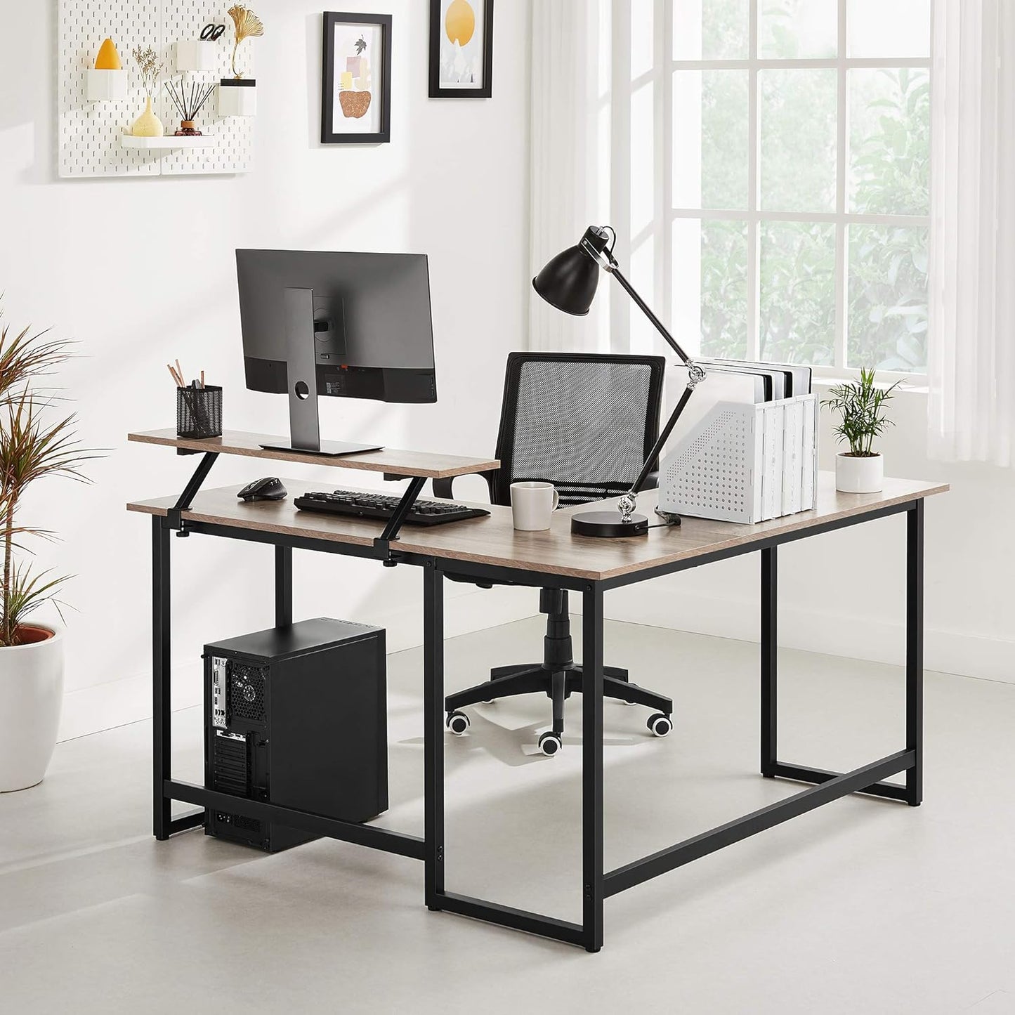 L-Shaped Computer Desk