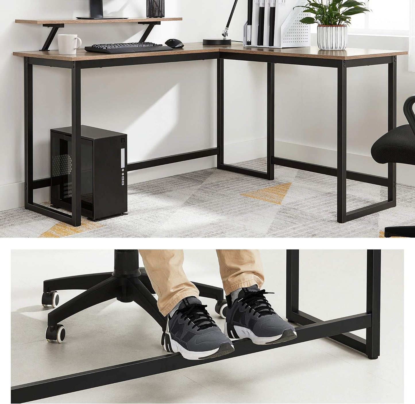 L-Shaped Computer Desk