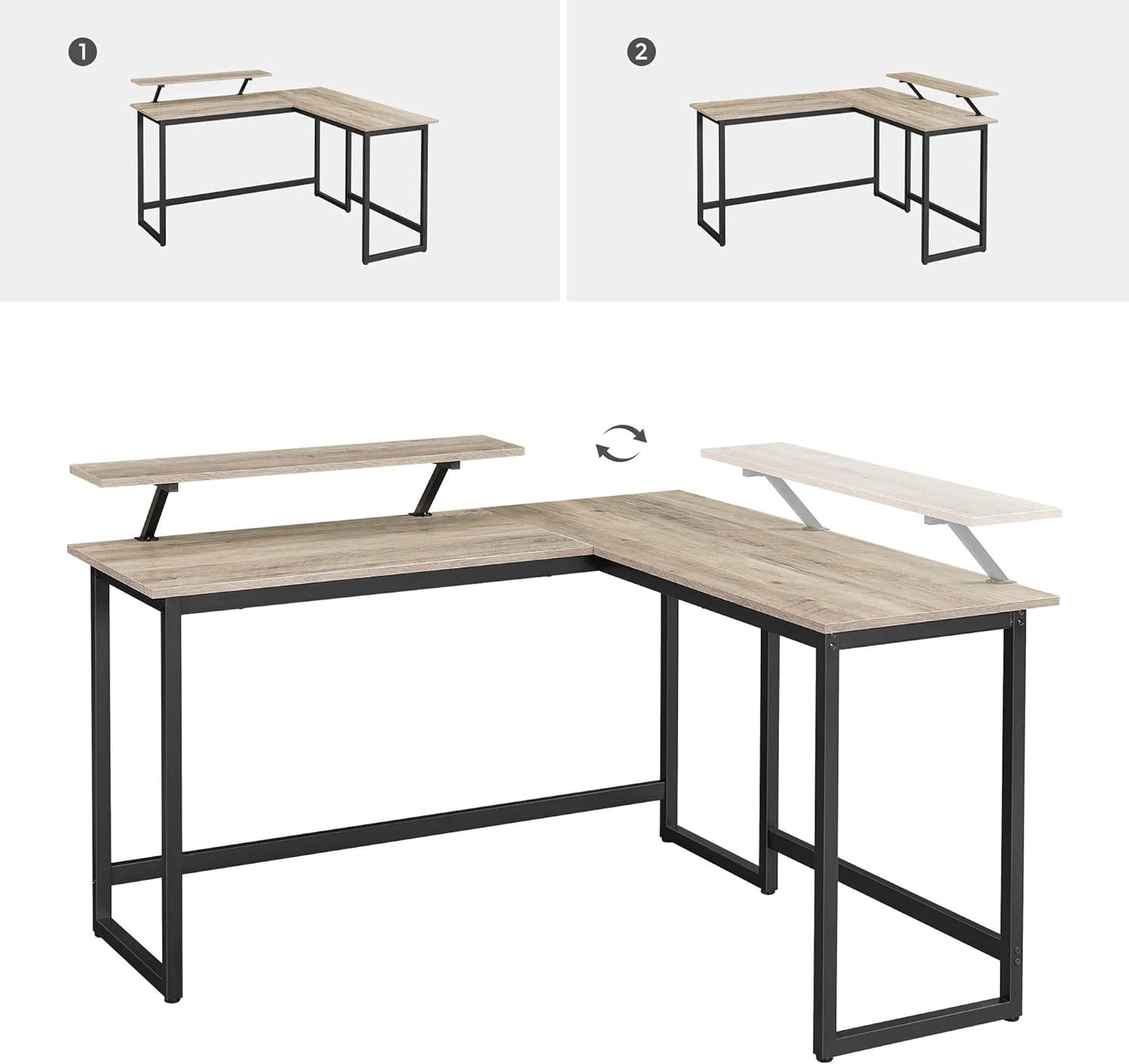 L-Shaped Computer Desk