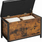 Ottoman Bench with Storage Chest, Padded Seat