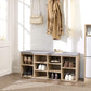 Shoe Bench, Shoe Shelf, Shoe Rack, Storage Cabinet,with Cushion