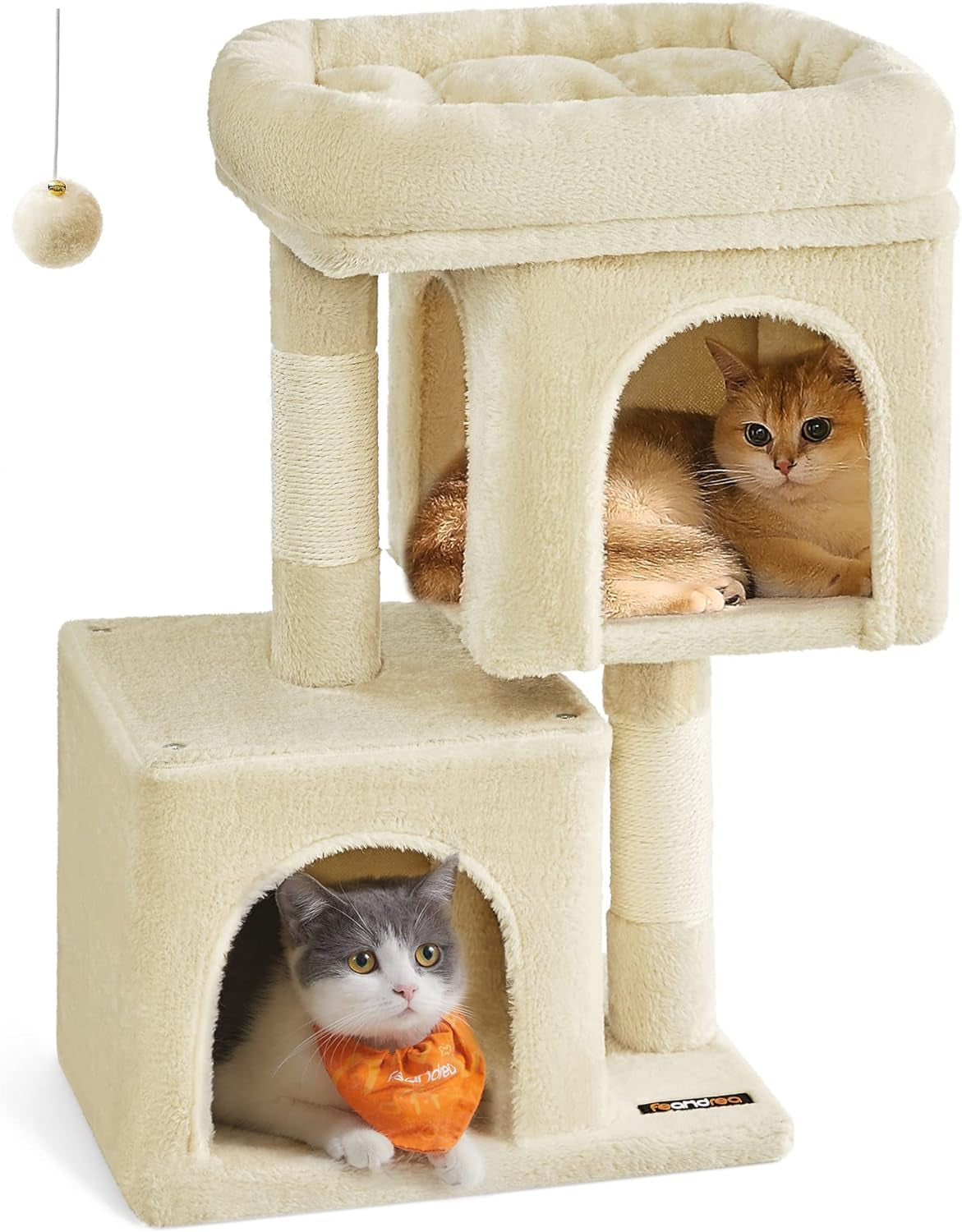 Cat Tree, 67 Cm Cat Tower, S, Cat Condo for Kittens up to 3 Kg