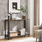 Industrial Style Console Table, Entryway Table