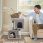 Cat Tree, 67 Cm Cat Tower, S, Cat Condo for Kittens up to 3 Kg