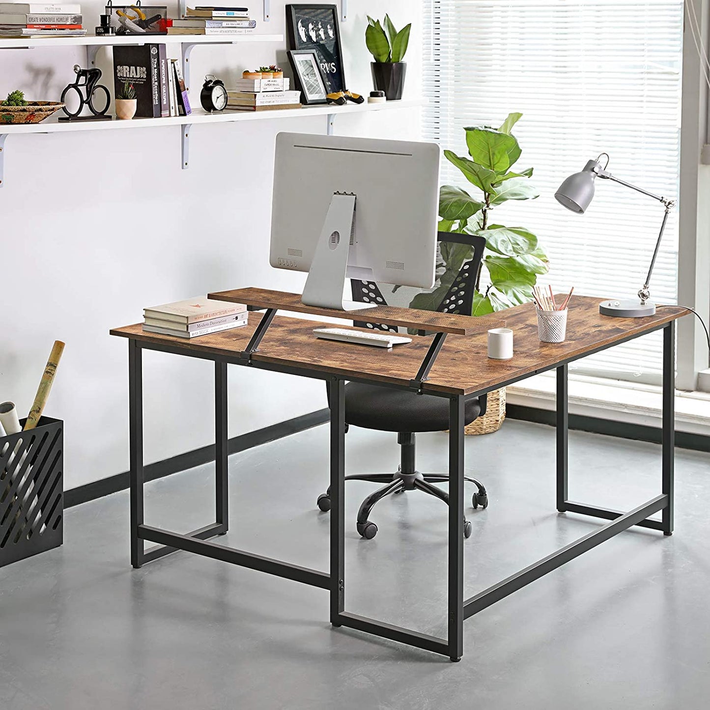 L-Shaped Computer Desk