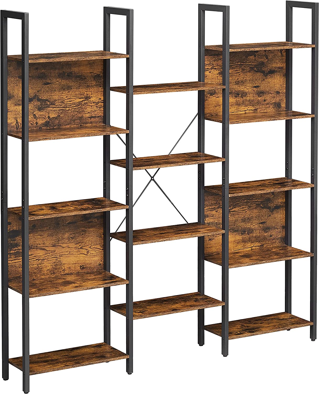 Bookcase with 14 shelves