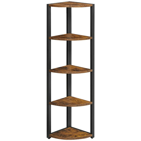 5-Tier Corner Shelf, Multipurpose Storage Shelf, Plant Stand