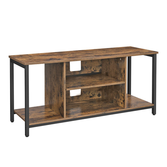 TV Stand Cabinet with Open Storage TV Console Unit with Shelving