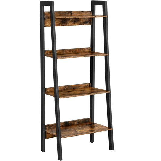 Ladder Shelf Home Office Bookshelf Freestanding Storage Shelves